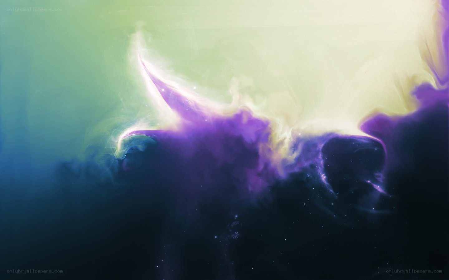 Cosmic Nebula Glow