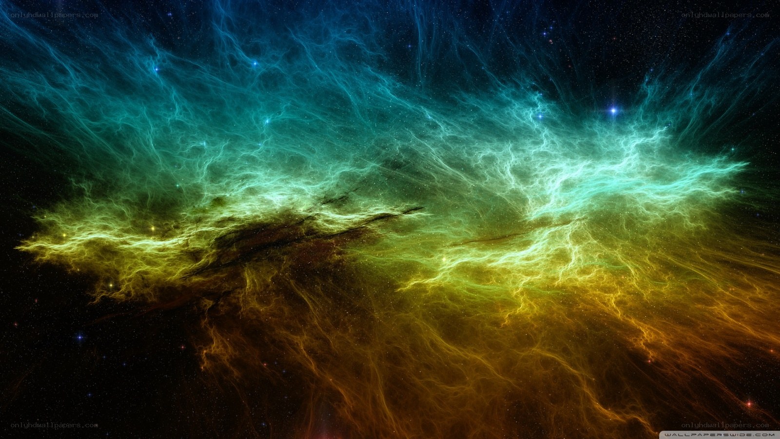 Cosmic Nebula Glow