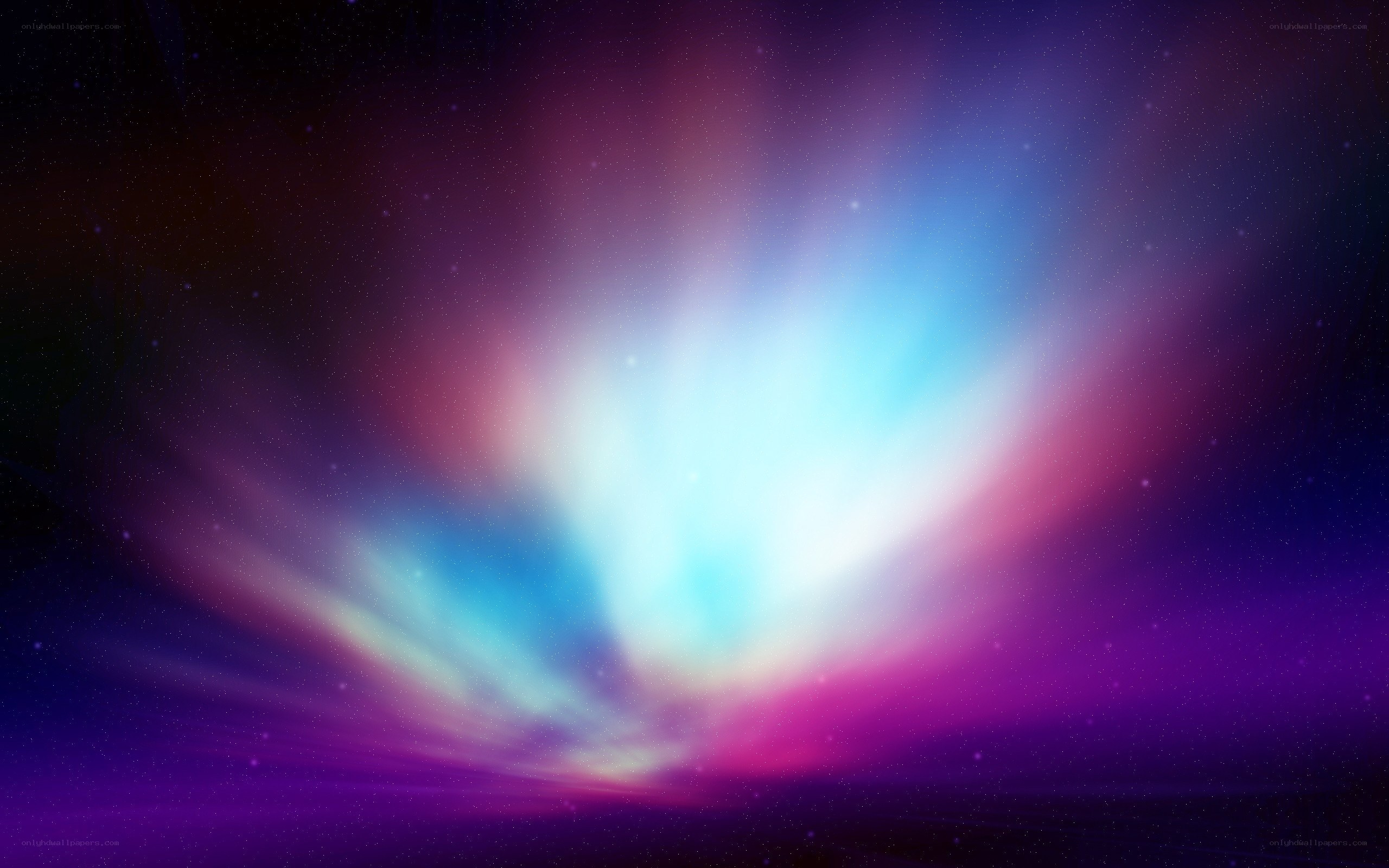 cosmic nebula glow