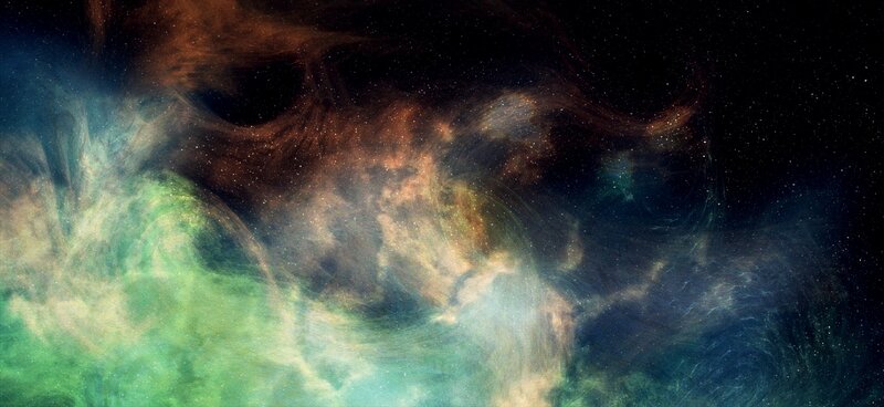 Cosmic Nebula — Green