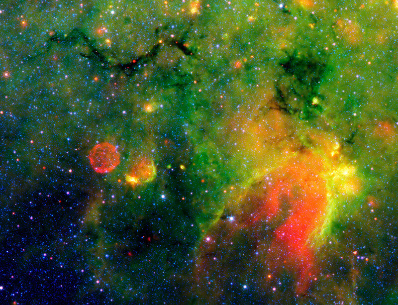 Cosmic Nebula in Color