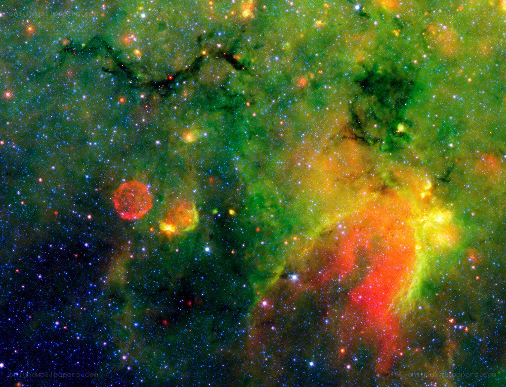 Cosmic Nebula in Color