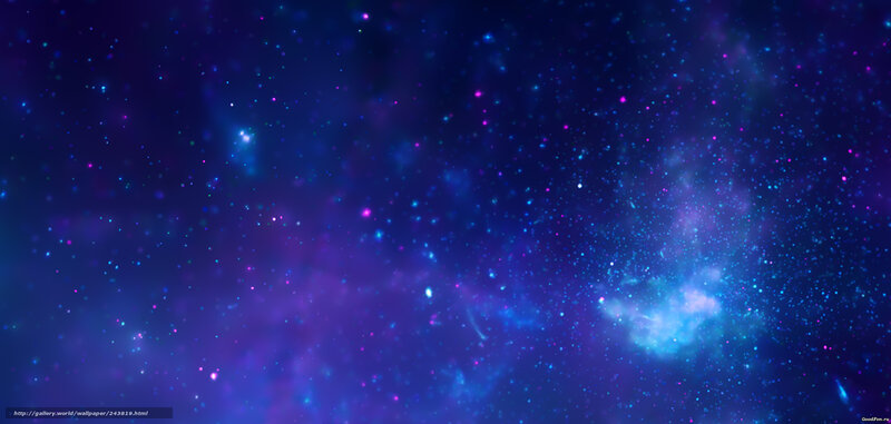 Cosmic Nebula in Deep Space