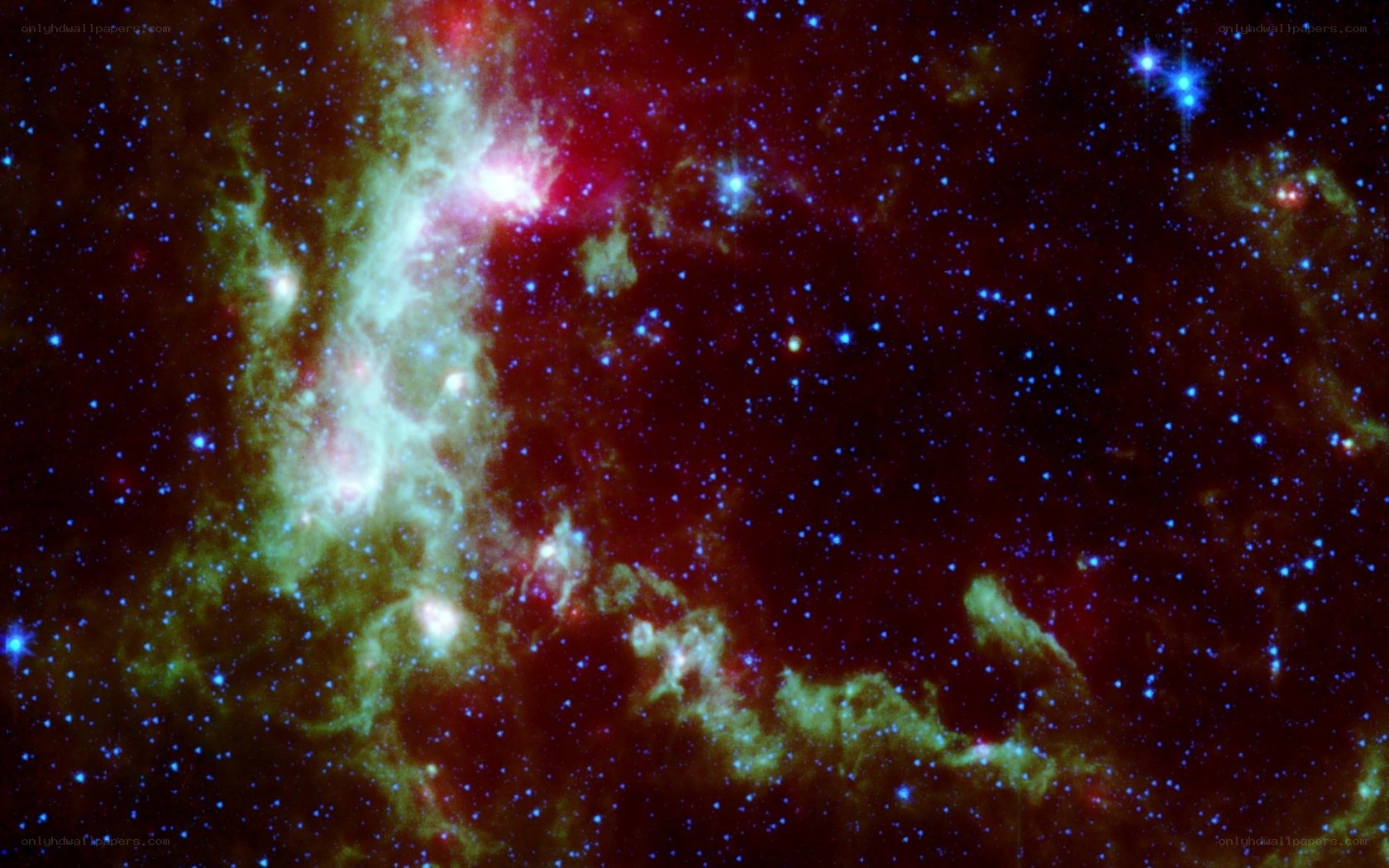Cosmic Nebula in Deep Space