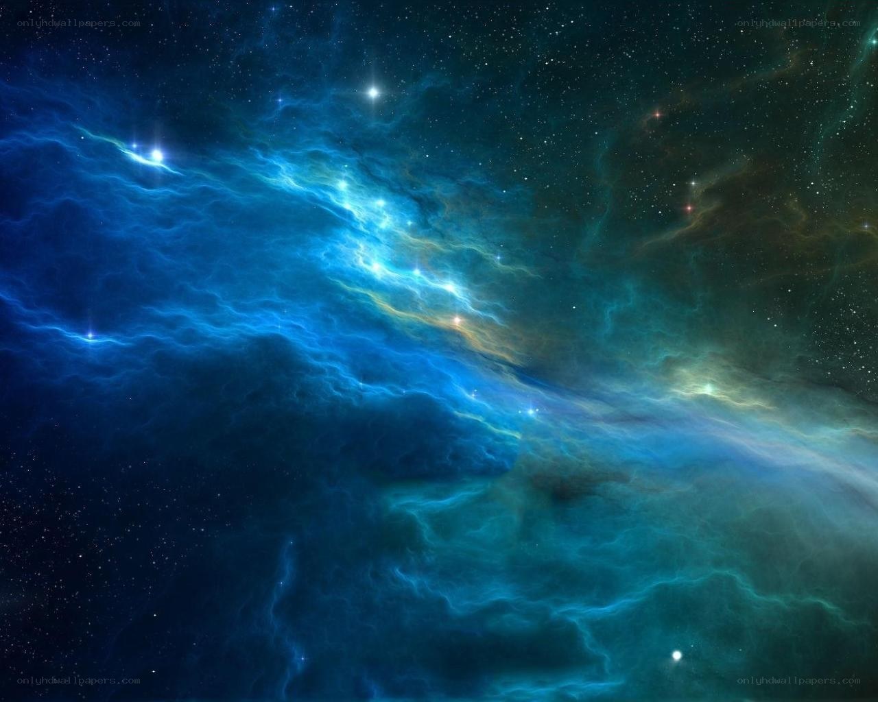 Cosmic Nebula in Deep Space