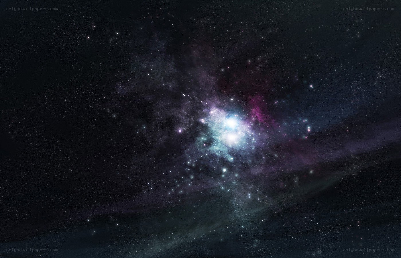 cosmic nebula in deep space