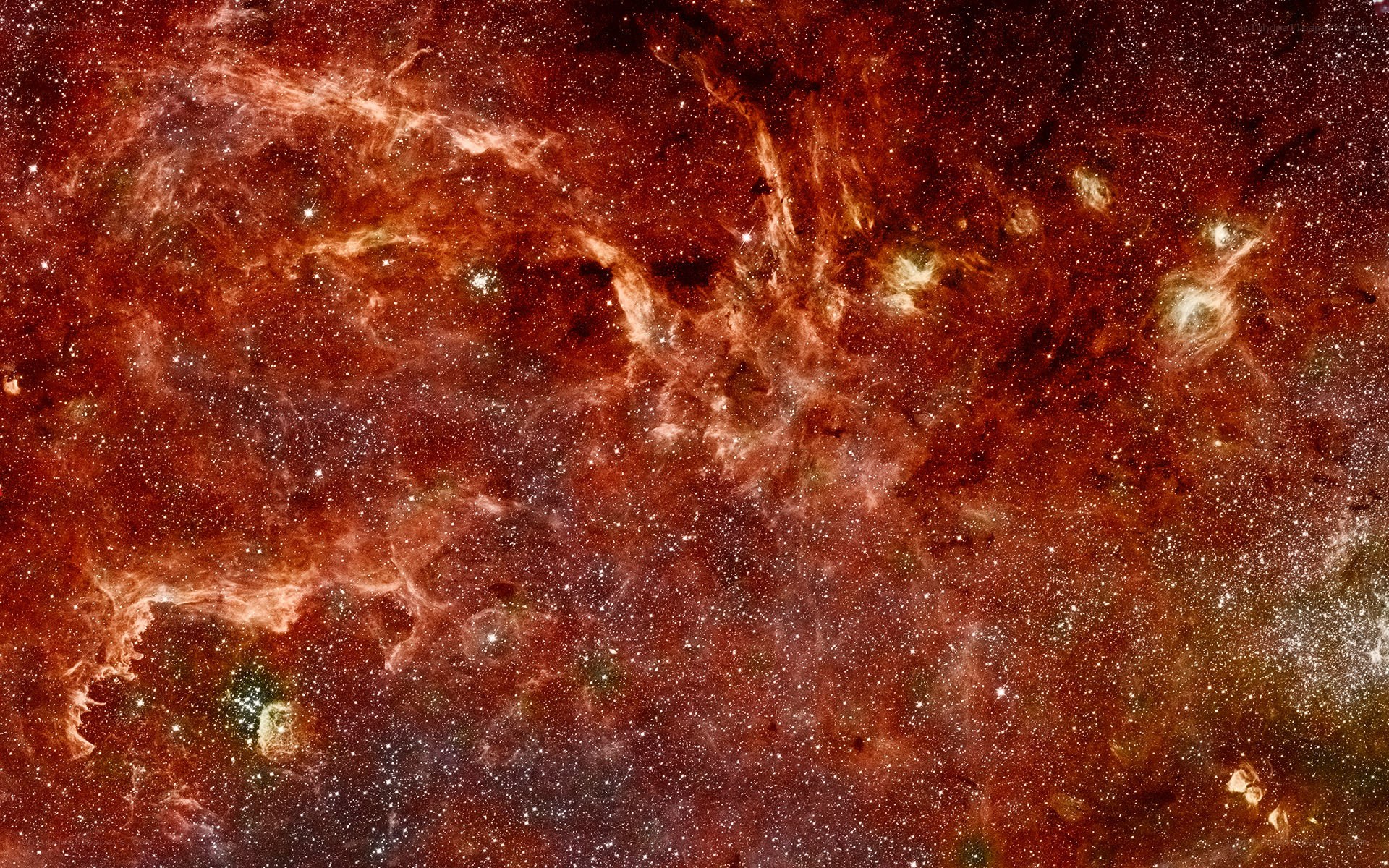 Cosmic nebula in deep space