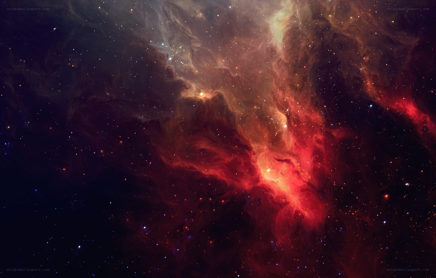 Cosmic Nebula in Deep Space