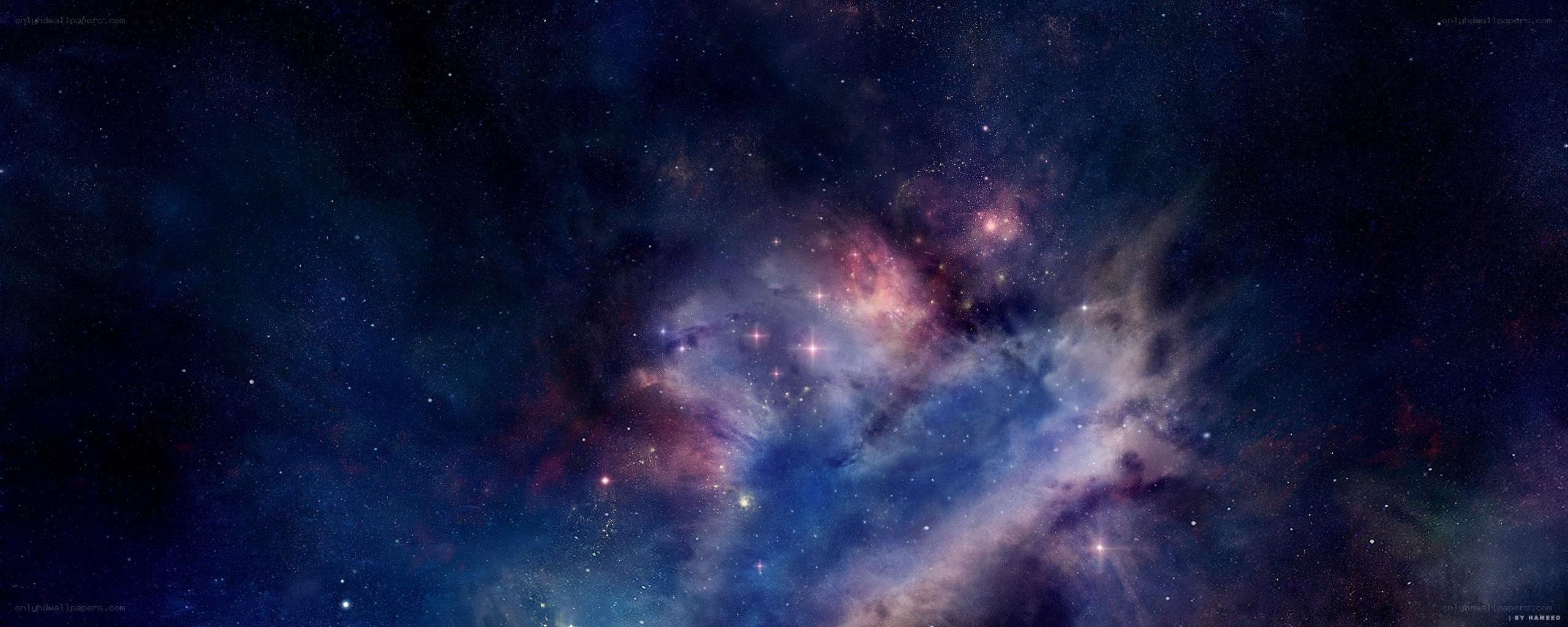 Cosmic Nebula in Deep Space