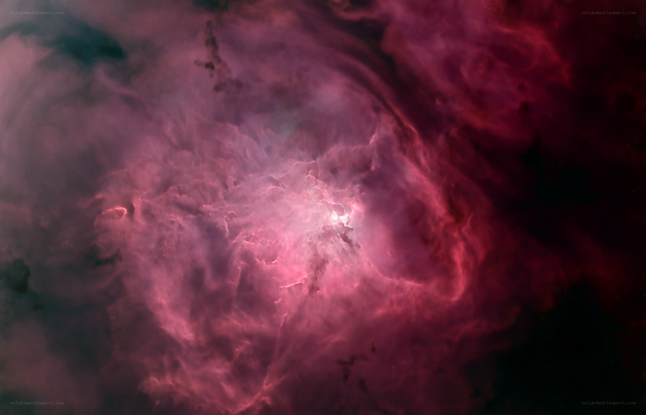 Cosmic nebula in deep space