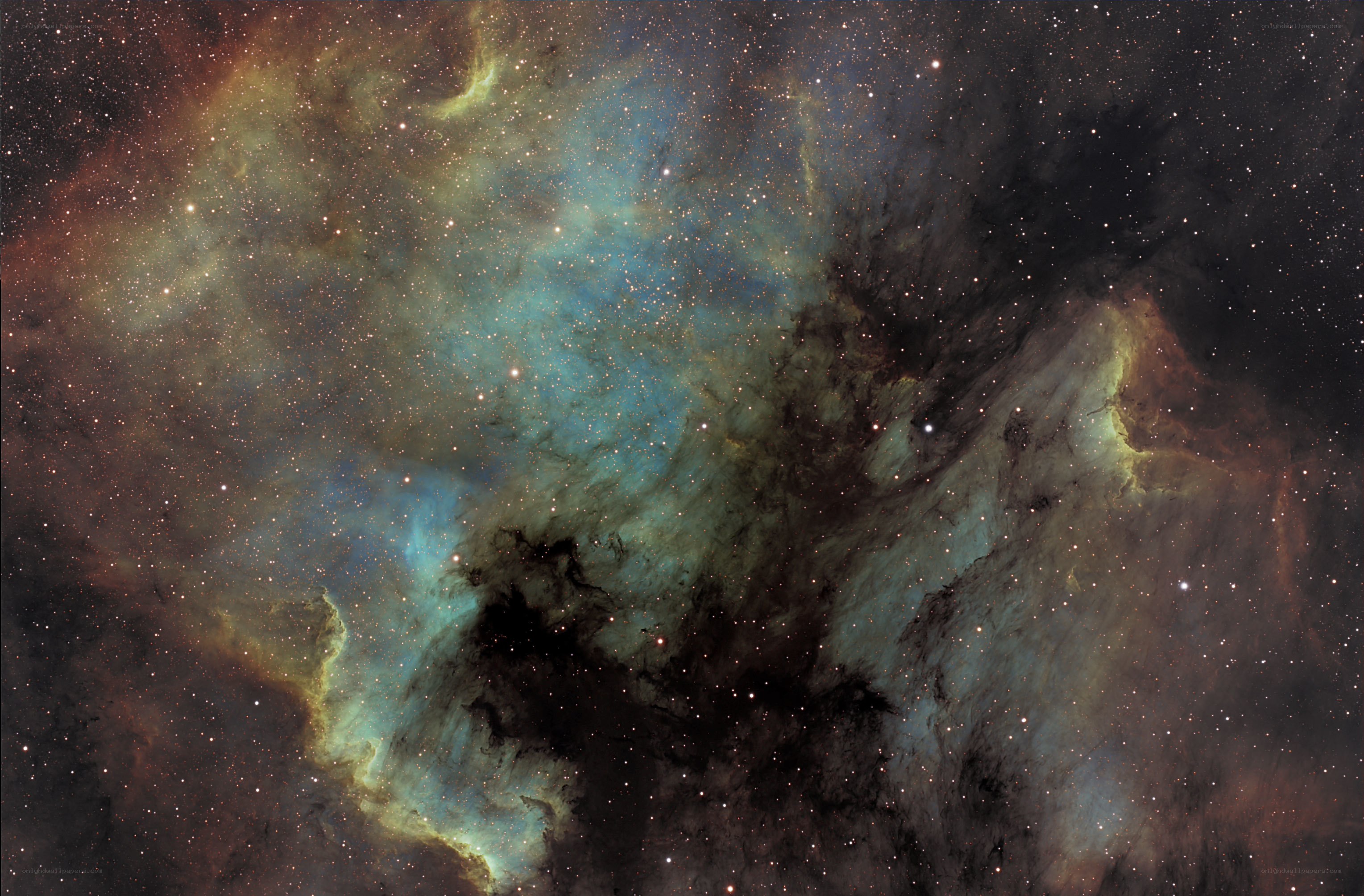 Cosmic Nebula in Deep Space