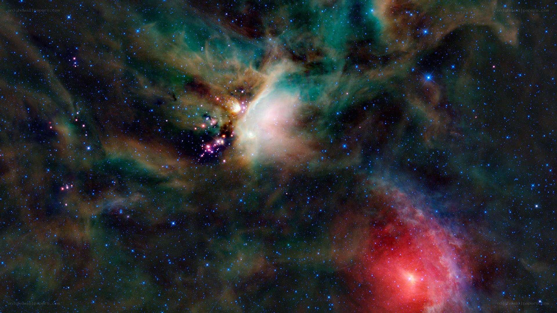 Cosmic Nebula in Deep Space