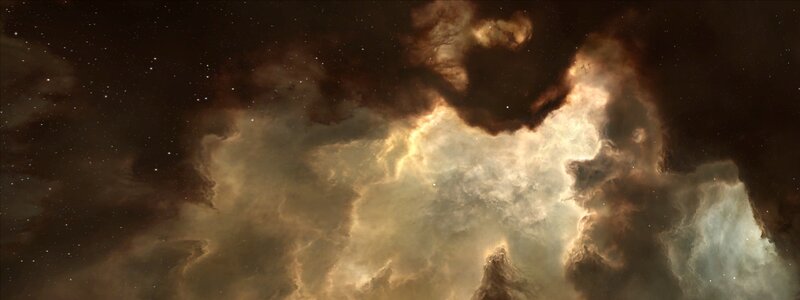 cosmic nebula in deep space
