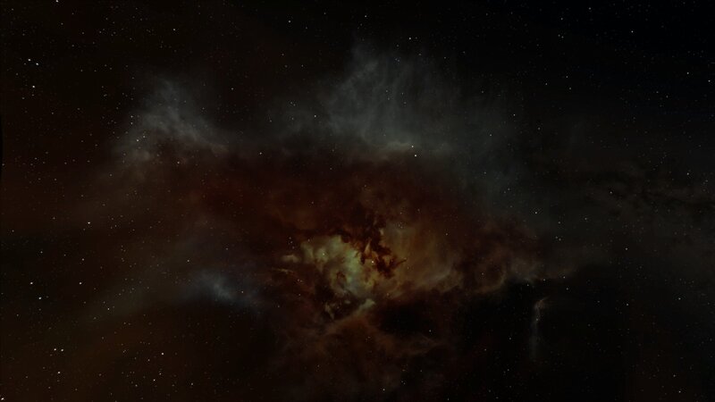 cosmic nebula in deep space