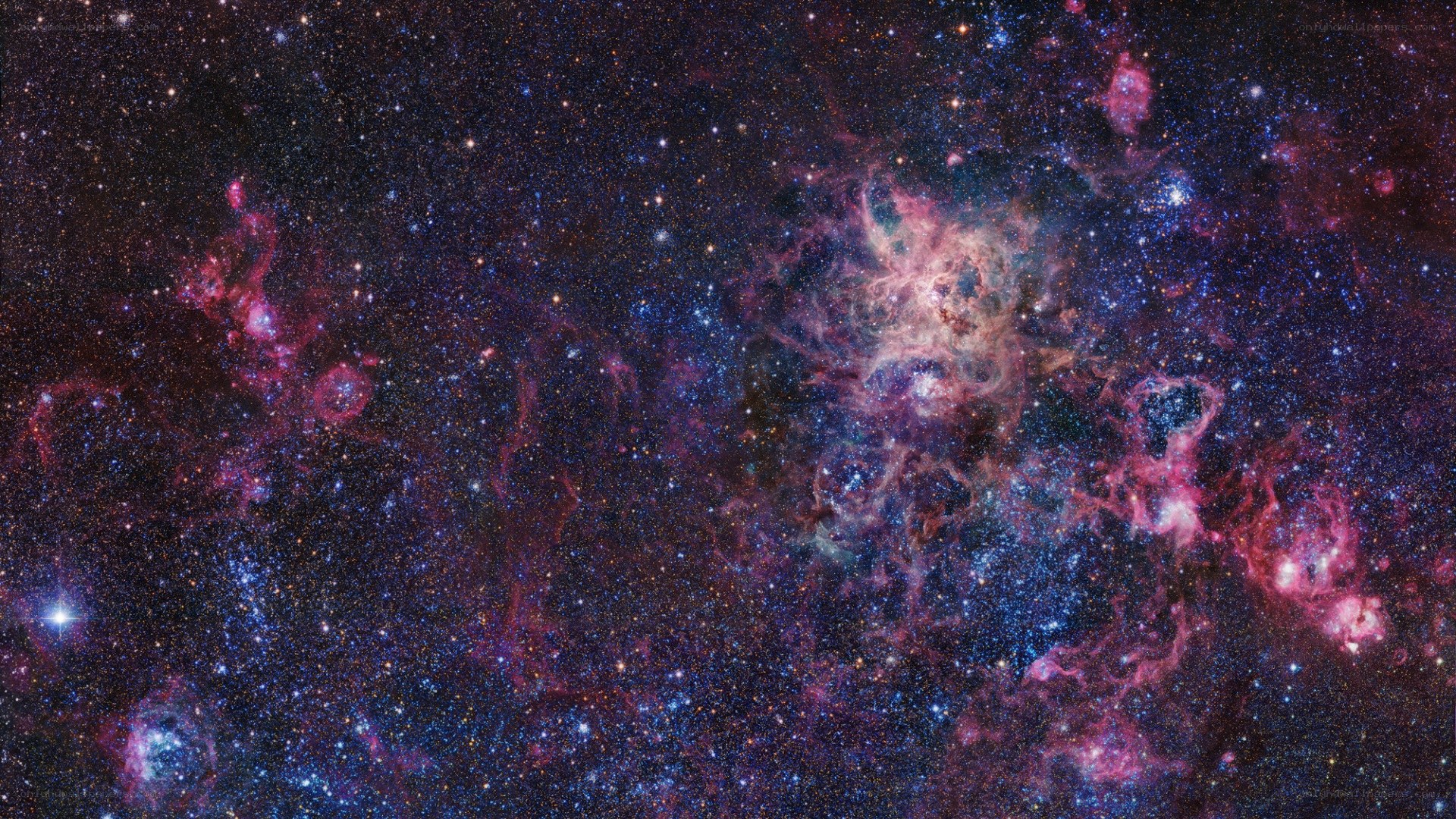 Cosmic Nebula in Deep Space
