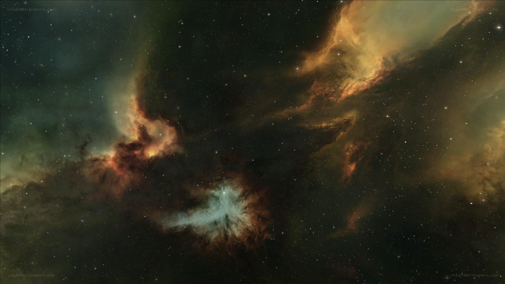 Cosmic Nebula in Deep Space