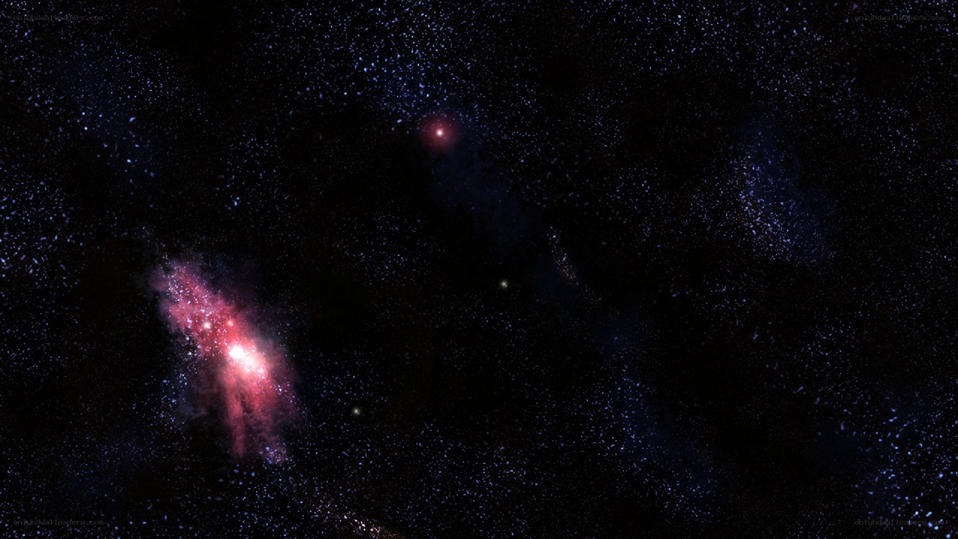 cosmic nebula in deep space