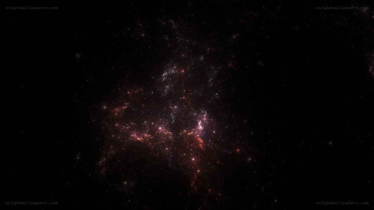 Cosmic nebula in deep space