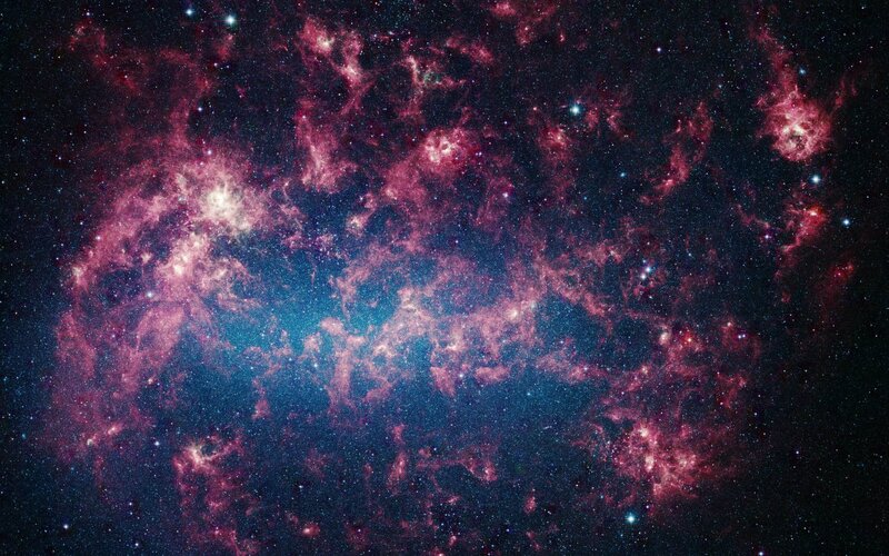 cosmic nebula in deep space