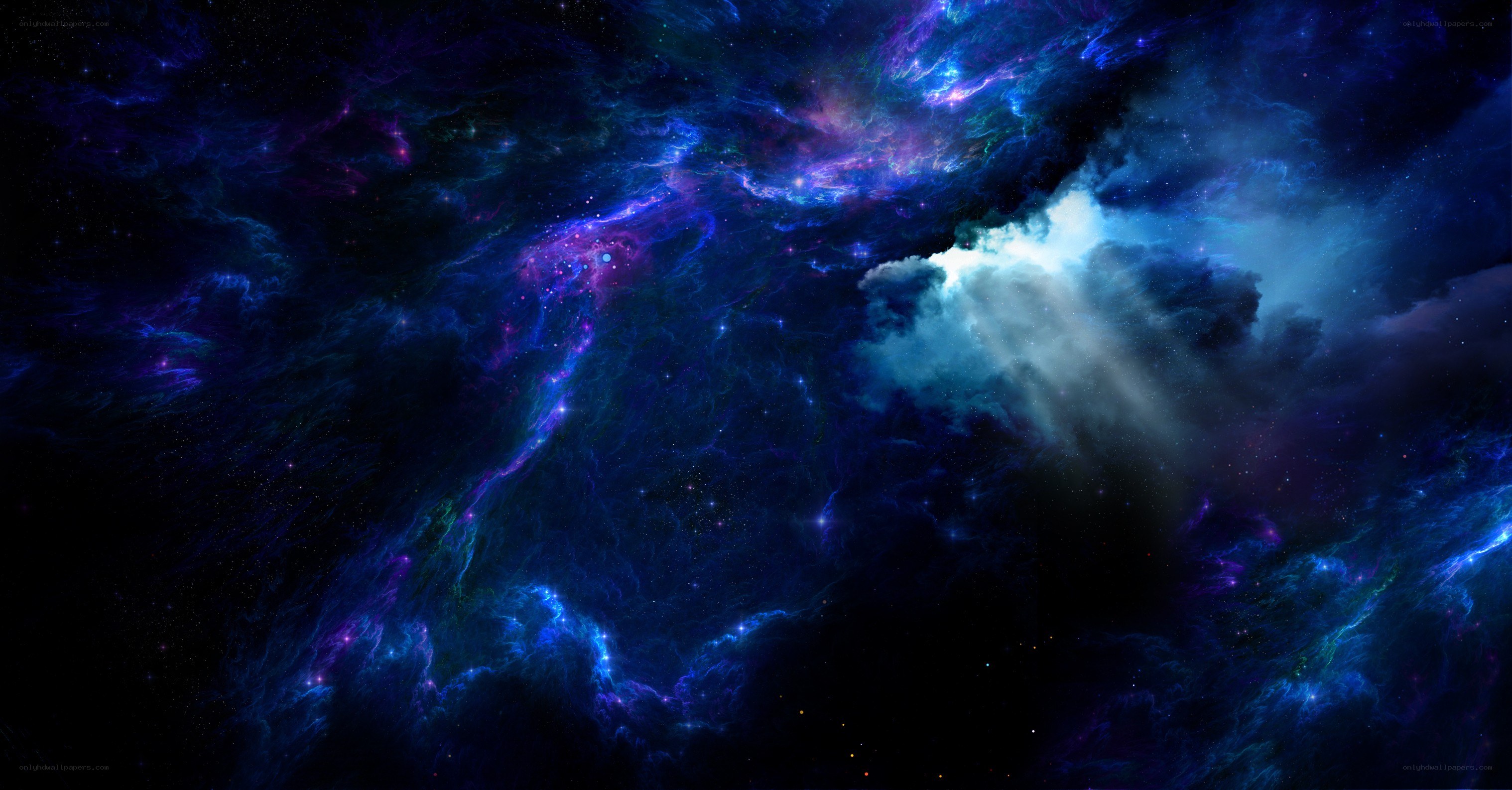 Cosmic Nebula in Deep Space