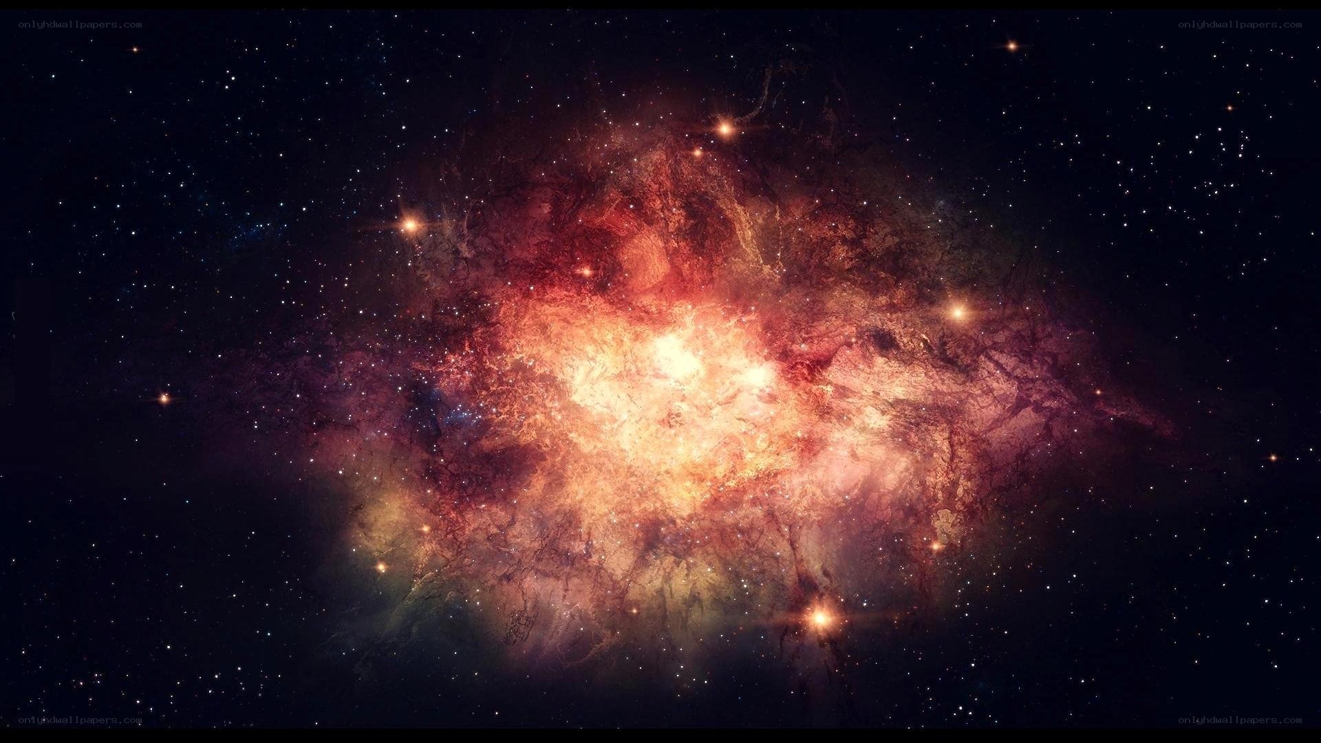 cosmic nebula in deep space