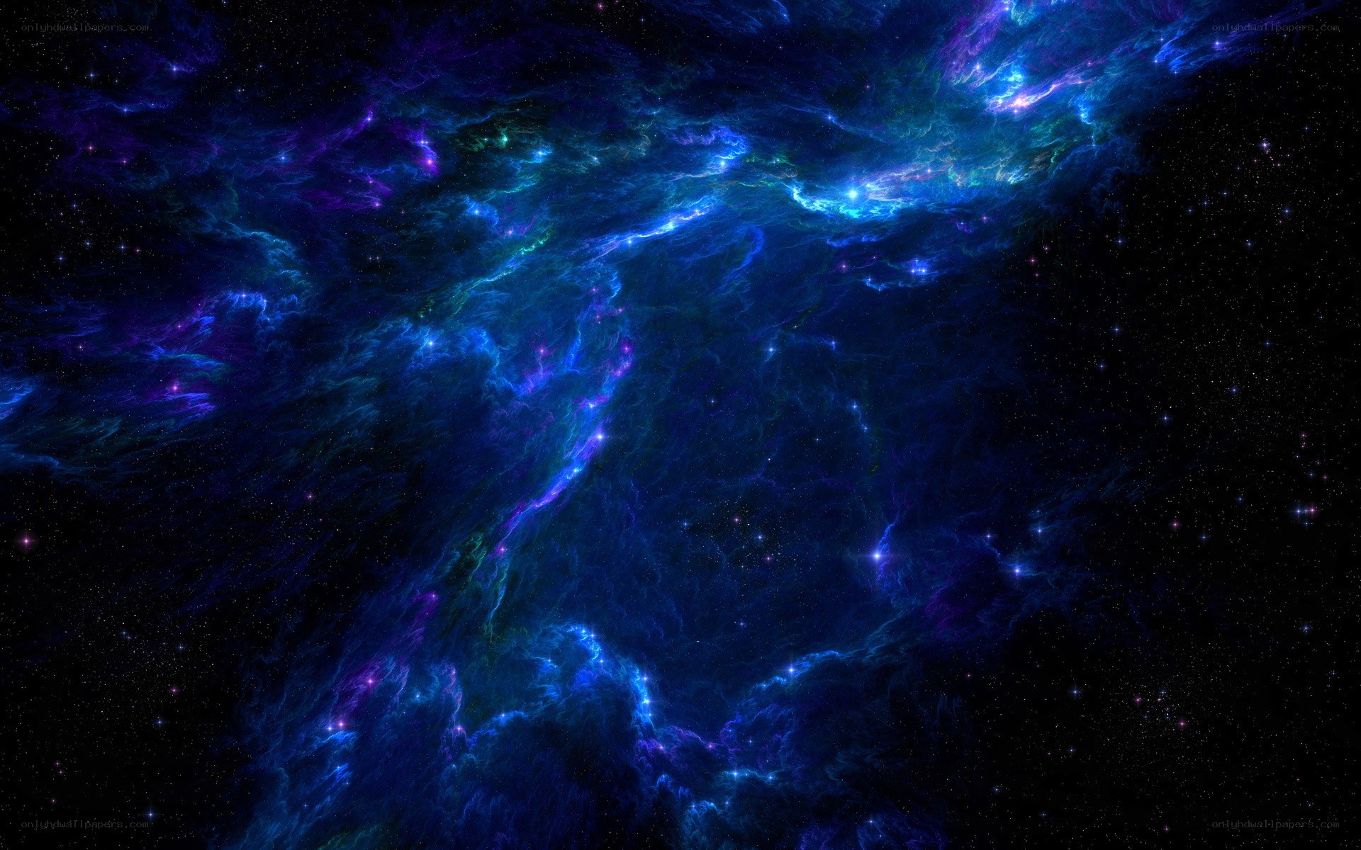 Cosmic Nebula in Deep Space