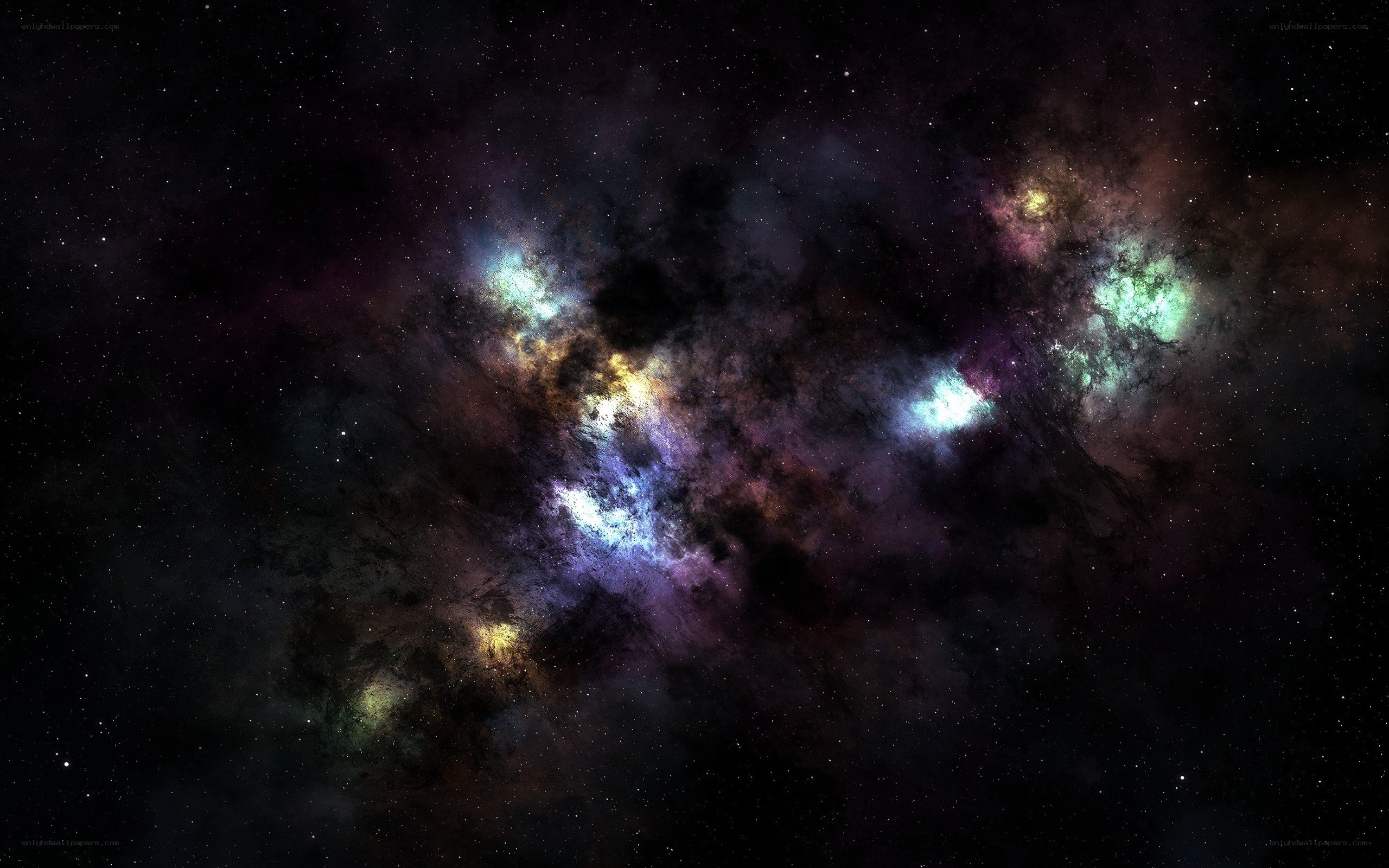 cosmic nebula in deep space