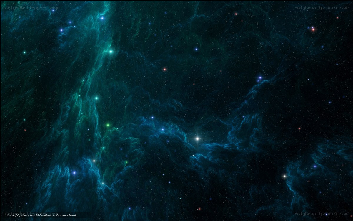 Cosmic Nebula in Deep Space