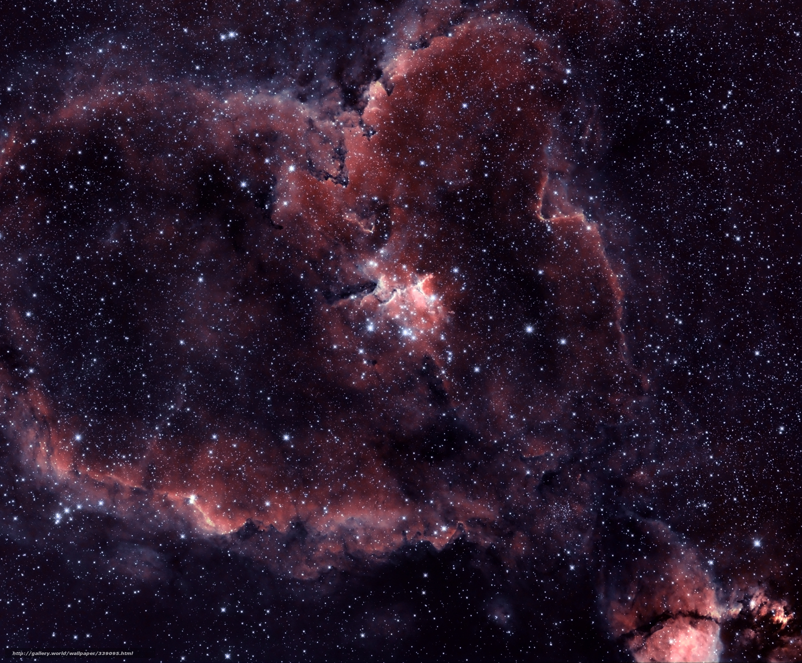 Cosmic Nebula in Deep Space