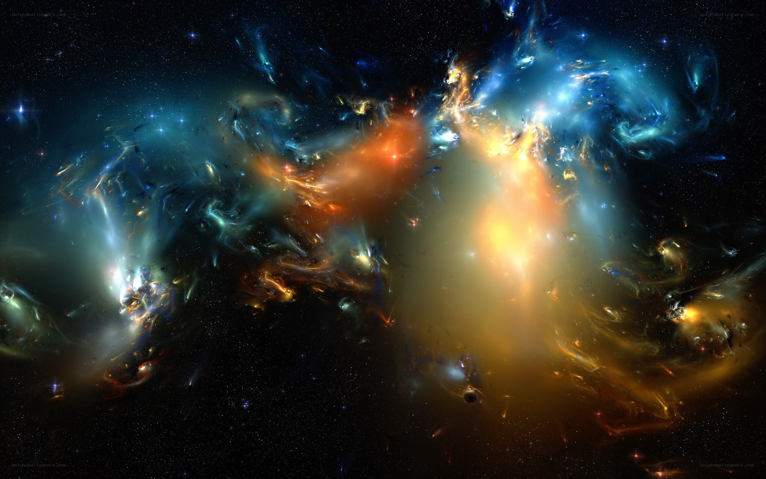 Cosmic Nebula in Deep Space
