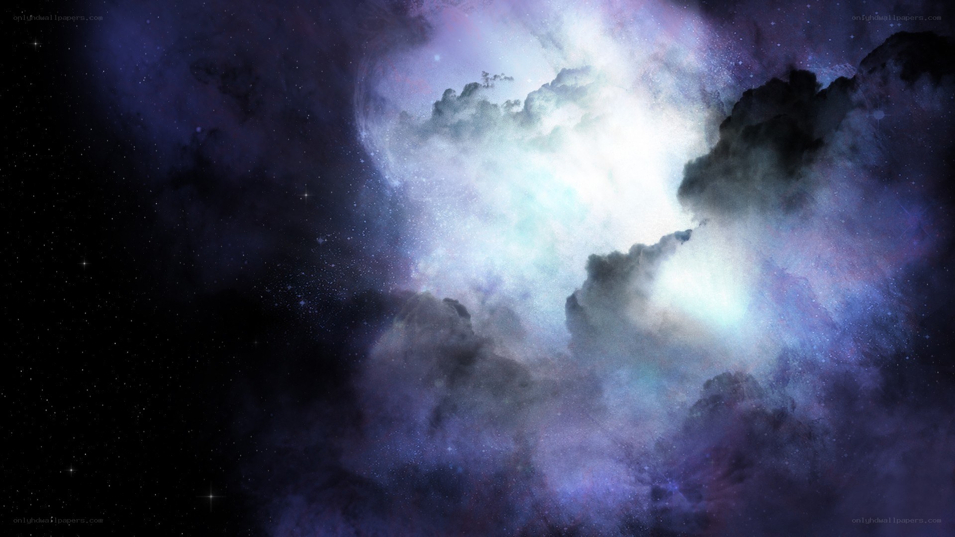 cosmic nebula in deep space
