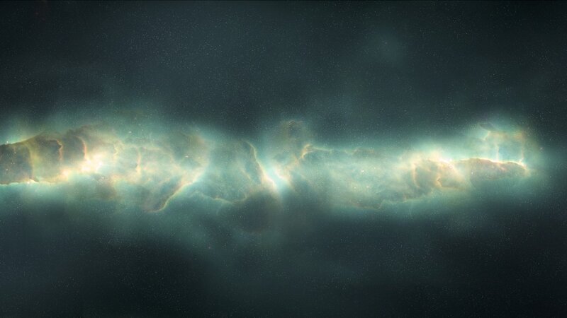 cosmic nebula in deep space