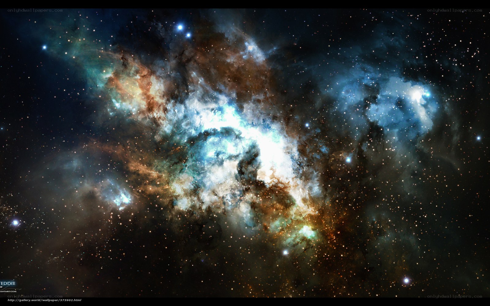 Cosmic Nebula in Deep Space