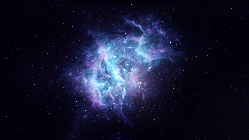 cosmic nebula in deep space