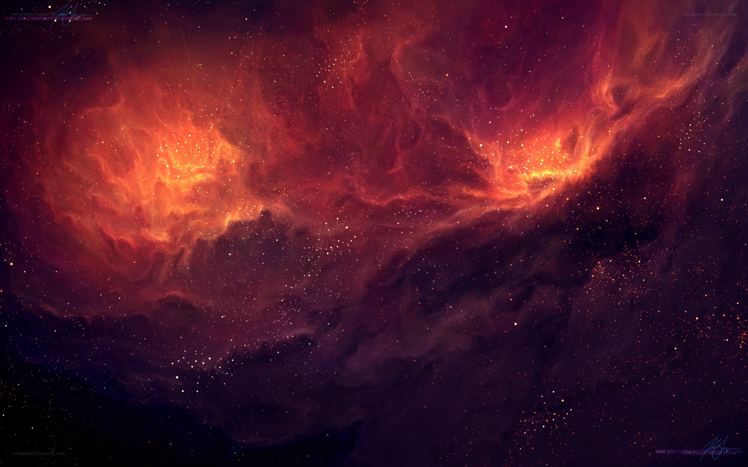 Cosmic Nebula in Deep Space