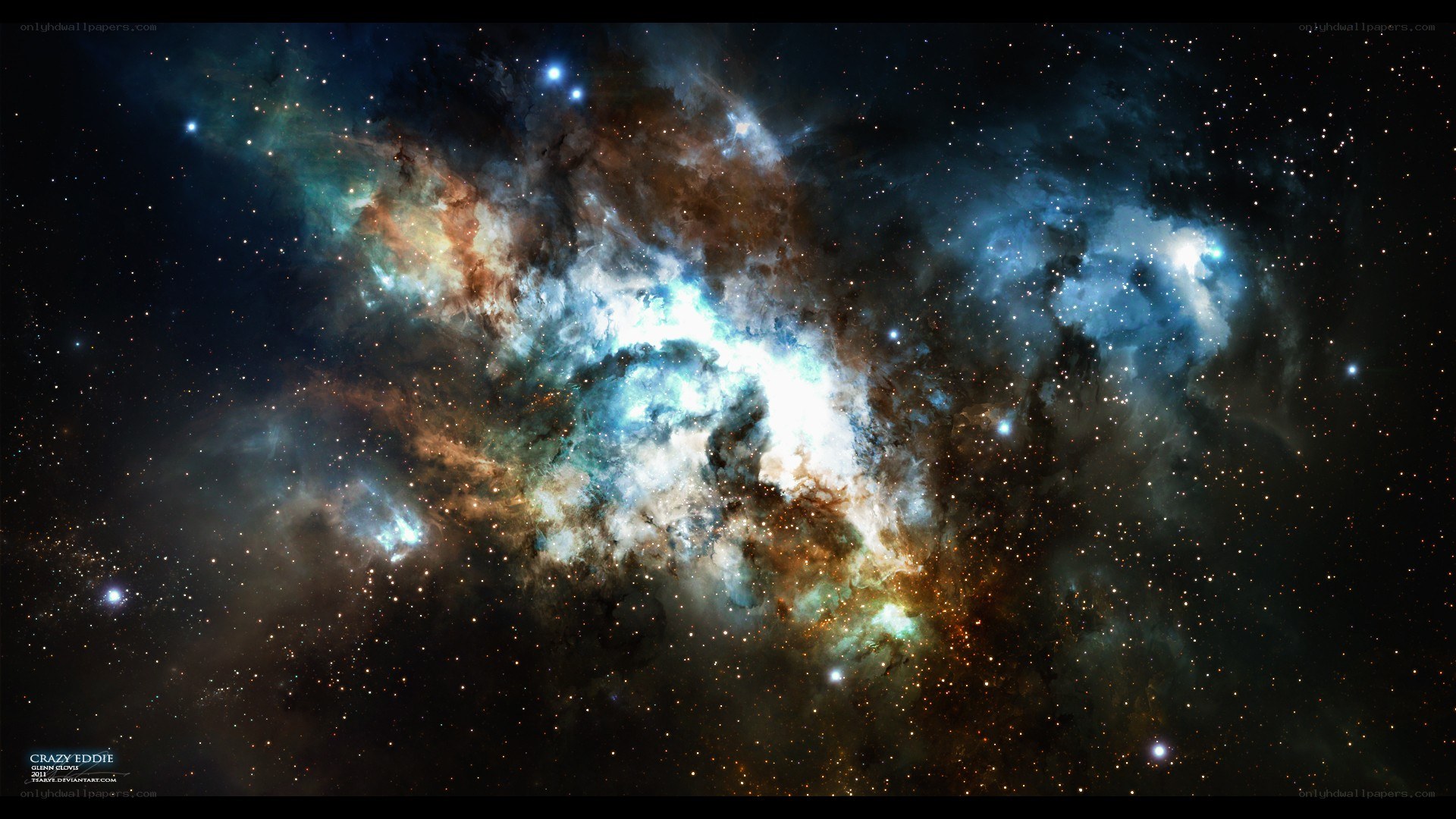 Cosmic Nebula in Deep Space