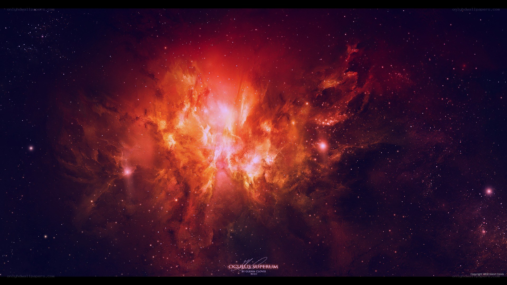 Cosmic Nebula in Deep Space
