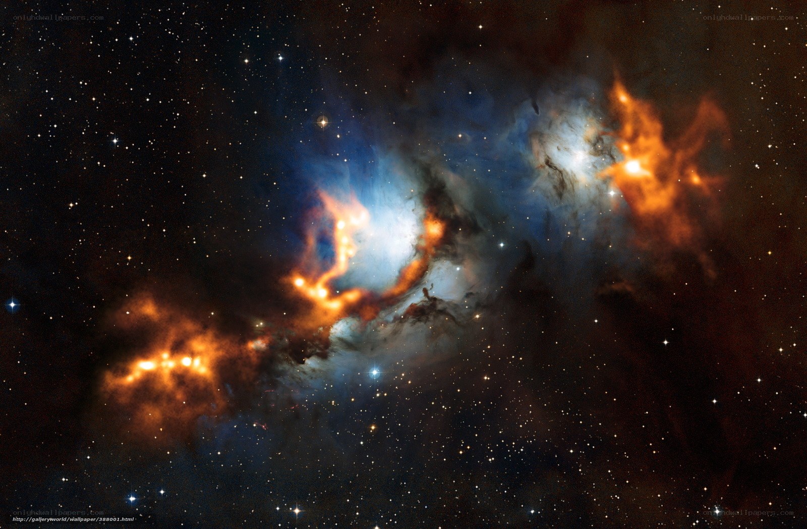 Cosmic Nebula in Deep Space