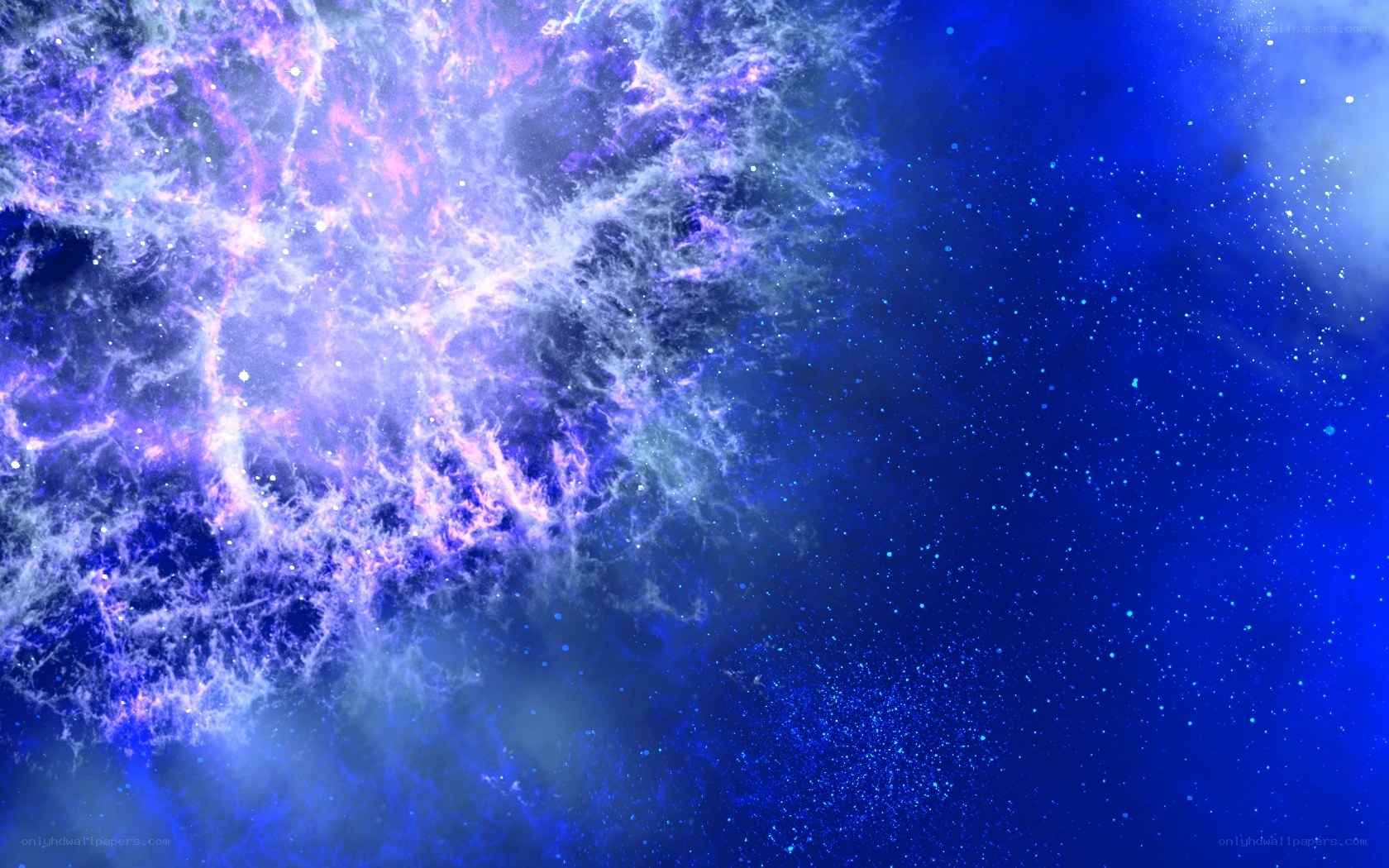 Cosmic Nebula in Deep Space