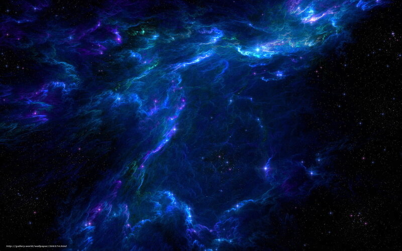 Cosmic Nebula in Deep Space