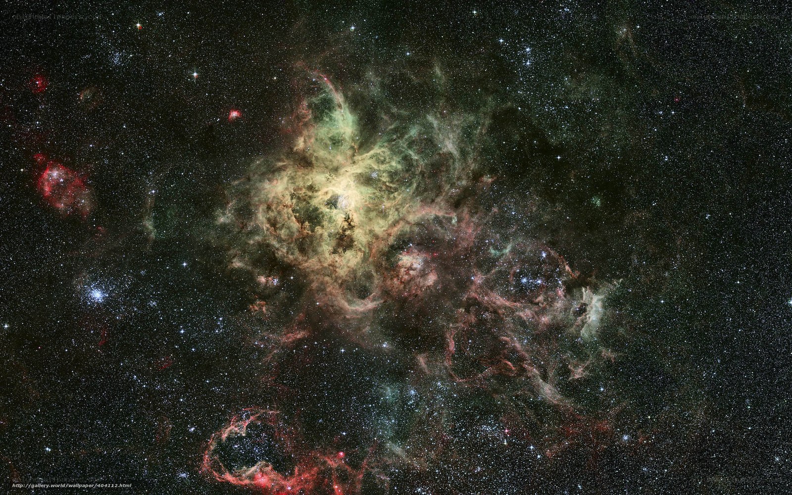 Cosmic Nebula in Deep Space
