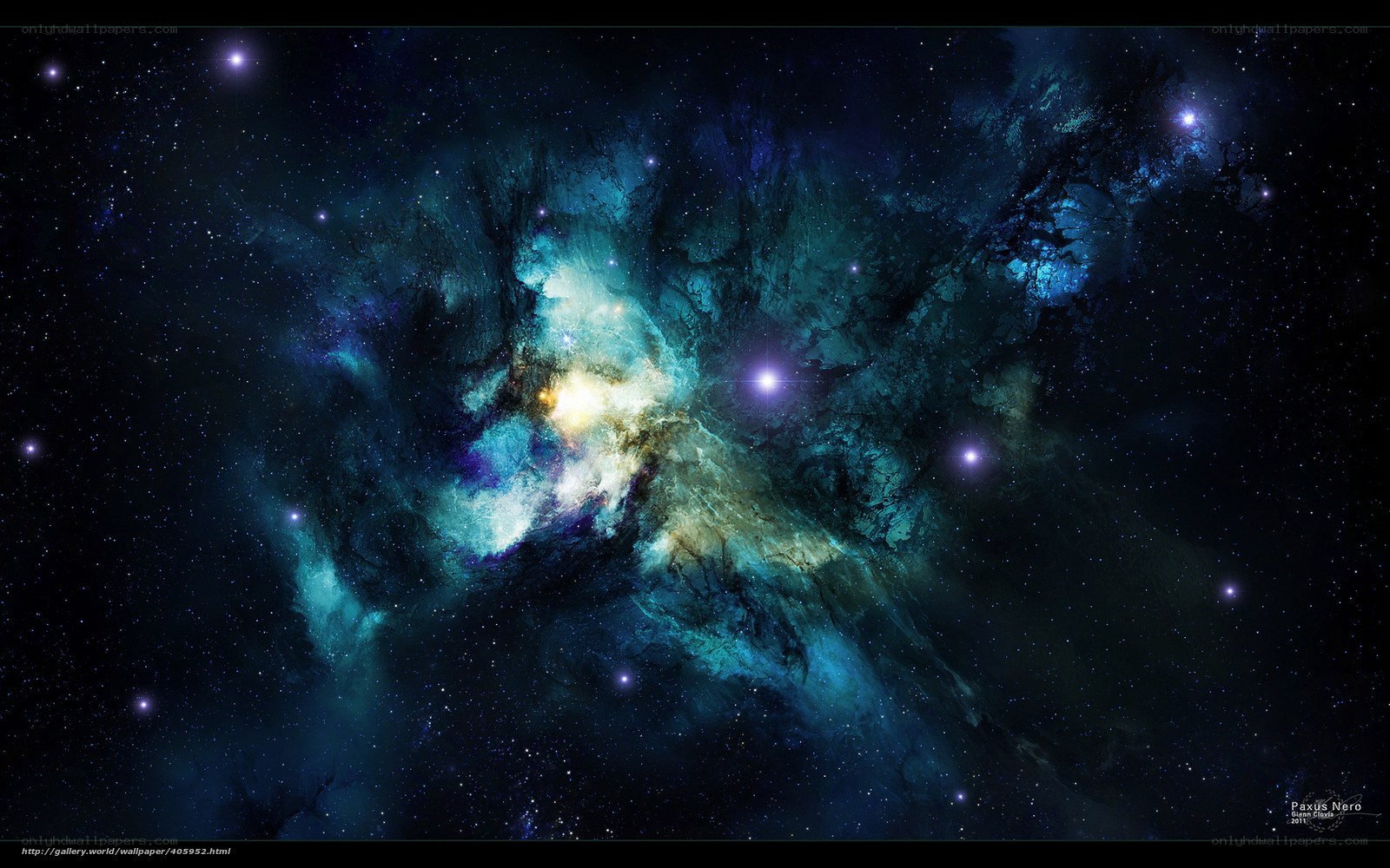 Cosmic Nebula in Deep Space