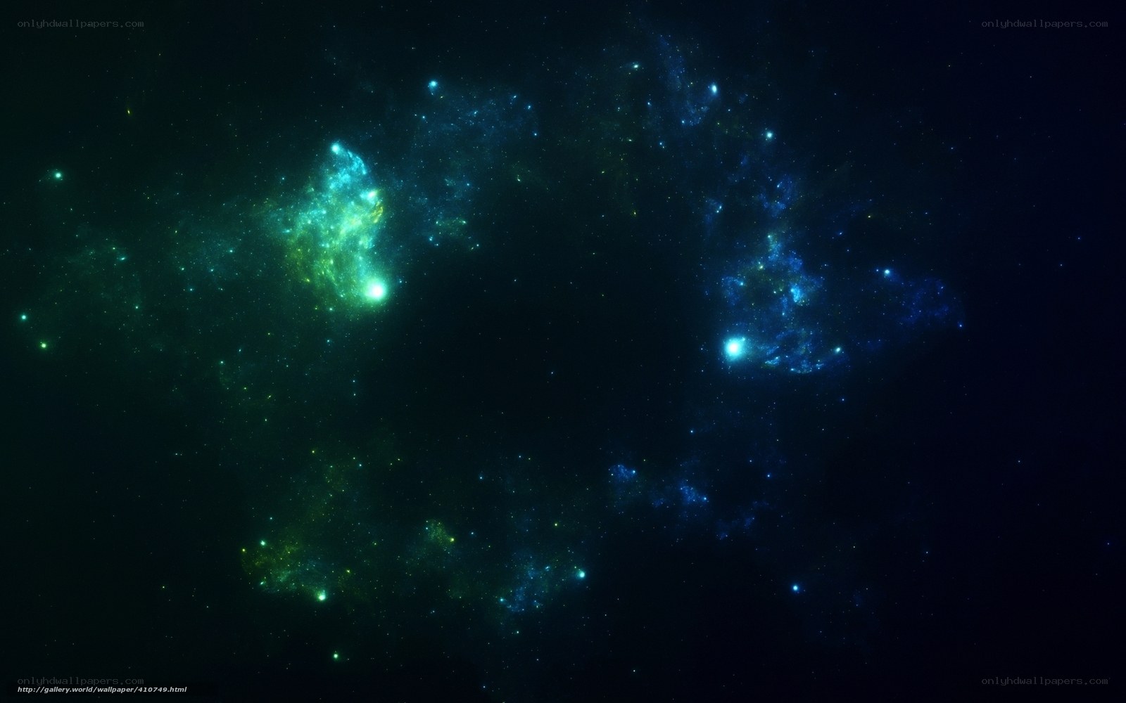 Cosmic Nebula in Deep Space