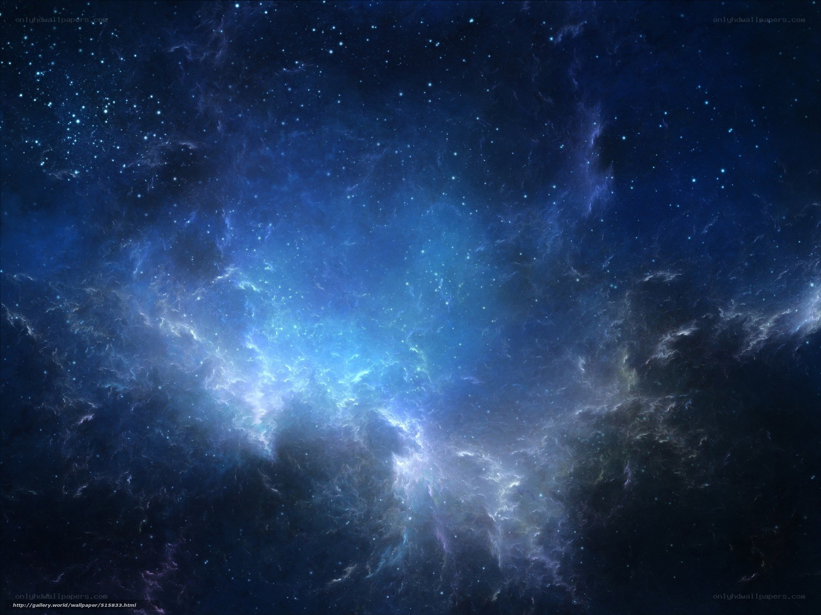 Cosmic Nebula in Deep Space