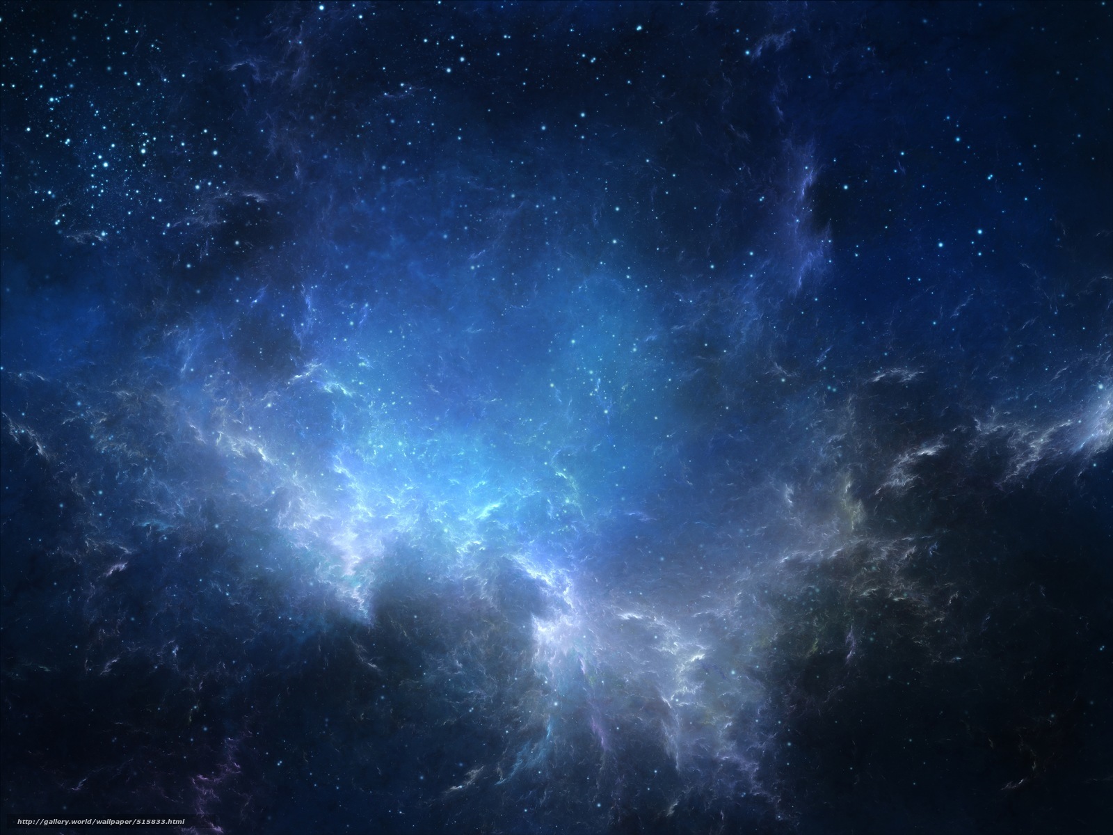 Cosmic Nebula in Deep Space
