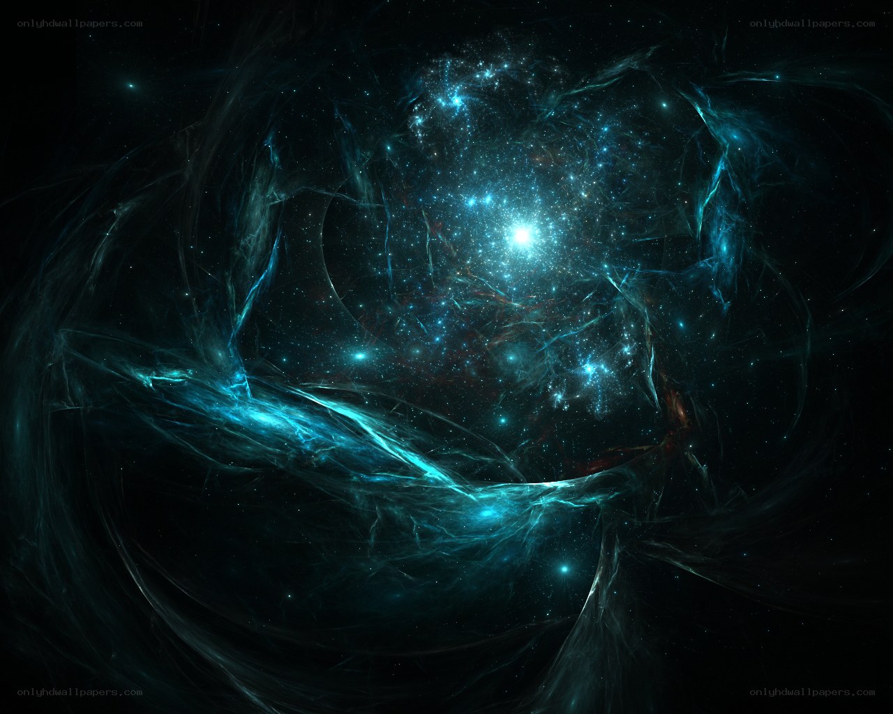 Cosmic Nebula in Deep Space