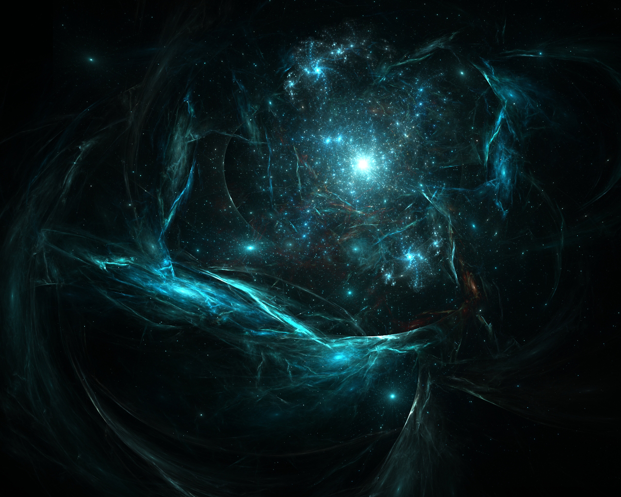 Cosmic Nebula in Deep Space