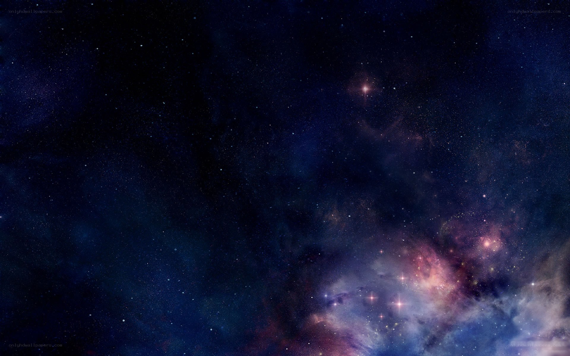 Cosmic Nebula in Deep Space