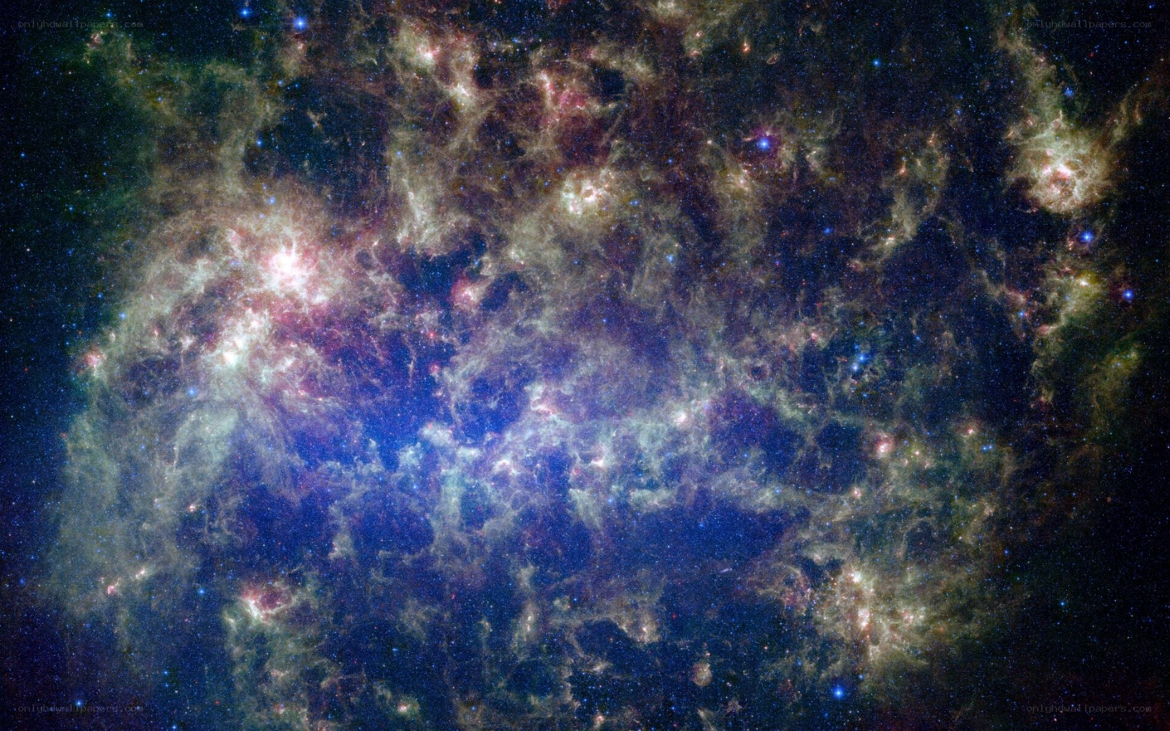 Cosmic Nebula in Deep Space