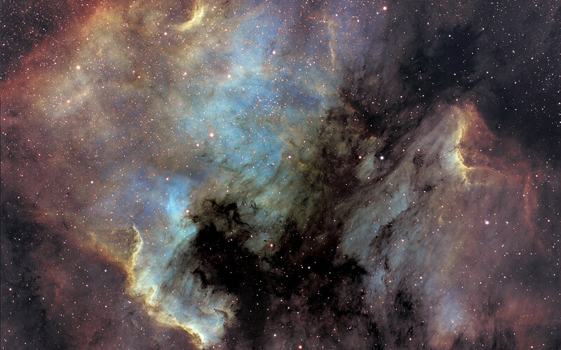 Cosmic Nebula in Deep Space